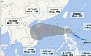 台风潭美增强为超强台风级，海南紧急转移5万余人